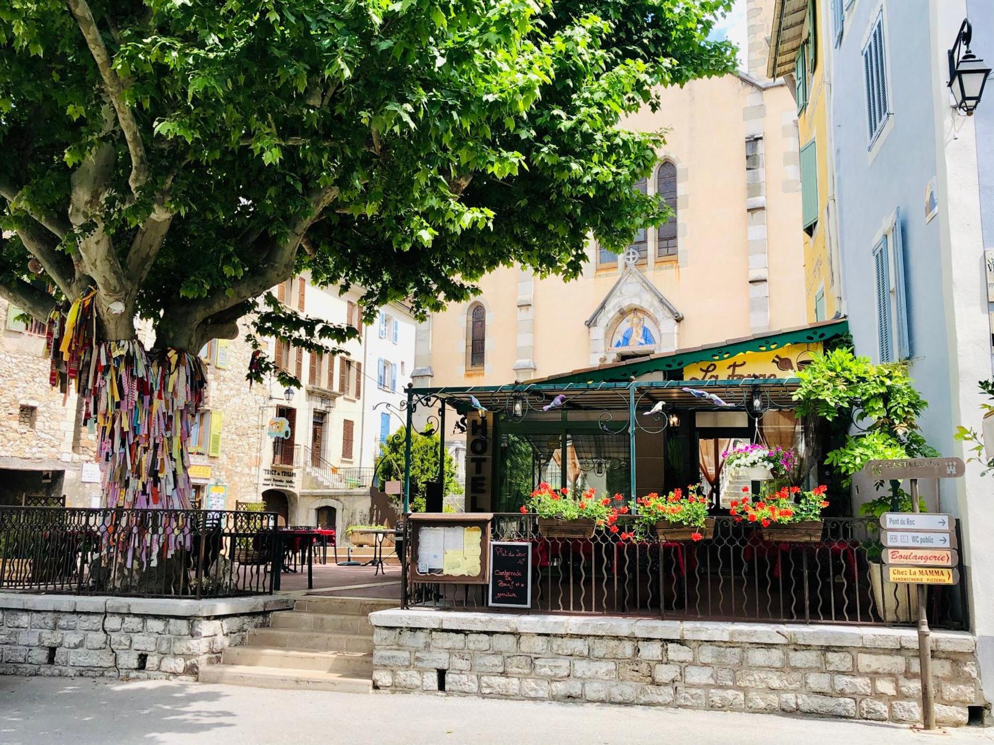 Hotel Restaurant La Forge Castellane Kültér fotó